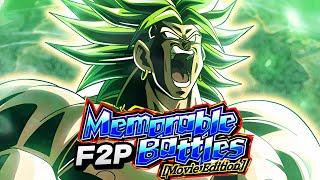 STAGE 6 DBZ MOVIES MEMORABLE BATTLE VS. LSSJ BROLY COMPLETED WITH F2P TEAM