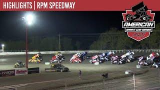 ASCS | American Sprint Car National Series | RPM Speedway | October 26, 2024 | HIGHLIGHTS