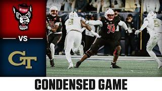 NC State vs. Georgia Tech Condensed Game | 2024 ACC Football