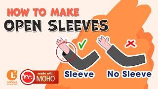 How to Make OPEN SLEEVES in Moho |  MOHO TUTORIAL | Goolee Animation