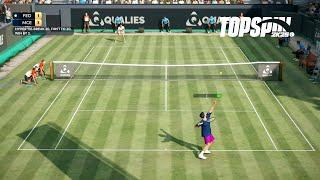 Top Spin 2K25 - Roger Federer Vs John McEnroe I HYPER TIE BREAK I Dublin Arena (PS5)