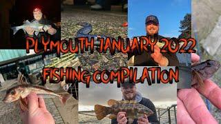 January 2022 Plymouth Fishing Compilation (LRF, Lures etc.) #seafishinguk #seafishing #bassfishing