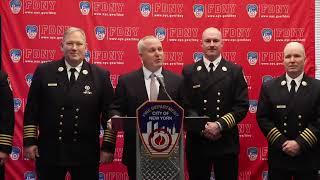 FDNY Commissioner Robert S. Tucker provides update on federal lithium-ion battery legislation