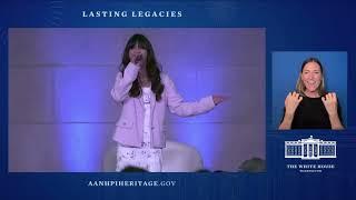 A White House Celebration of AA and NHPI Heritage and History: National Anthem | Angelica Hale