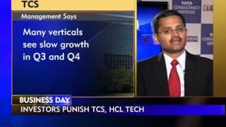 TCS Tumbles In Trade, Management Still Positive On Future Outlook