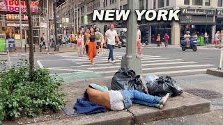 NYC Uncut Raw Footage of 8th Avenue NYC's Roughest Avenue "Strip of Despair" Unfiltered NYC