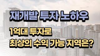 [김종희 부동산] 서울 재개발 1억대 소액투자 가능지역은? 국제투자연구소 김종희 소장의 서울재개발 이야기