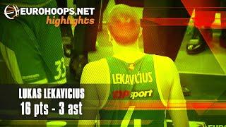 Zalgiris Kaunas-Valencia Basket 95-74: Lukas Lekavicius (16 points, 3 assists)