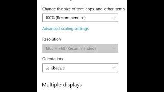 Fix Windows 10 Display Resolution Greyed out | How To Solve Screen resolution Settings greyed out