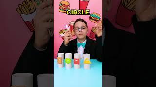 Apple Round or Square?⁉️  Learn Shapes with Billy