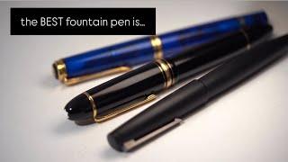 This is the BEST Fountain Pen from Germany! - Montblanc vs Pelikan vs Lamy