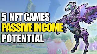 5 P2E Games with Passive Income Models