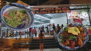 炒麻辣干锅鱼丸汤面槟城大路后饮食餐馆晚餐 Fried Mala Spicy Noodle Penang Jalan Van Praagh Coffee Shop Dinner