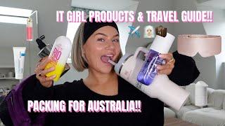 PRODUCTS YOU NEED FOR TRAVEL & HOT GIRL SUMMER!! TIKTOK VIRAL | LONG HAUL FLIGHT | SKINCARE & MAKEUP