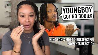 King Von's Most DISRESPECTFUL Moments  | UK REACTION 