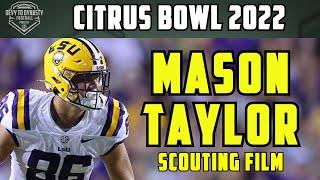 Mason Taylor LSU | Citrus Bowl Highlights 2022