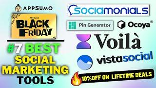 7 Best Social Media Marketing Tools (LIFETIME DEALS) -  Best App Sumo Deals