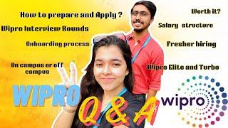 Wipro Q&AEverything you need to knowWipro Interview Rounds & Questions| How to Apply and Prepare