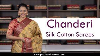 Chanderi Silk Cotton Sarees | Prashanti | 26 August 2023