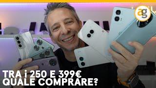 8 SMARTPHONE CHE COMPREREI. CONFRONTO tra 250 e 399 euro!