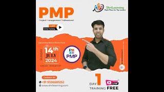 PMP Online Training | July 2024 Batch | Day 1 Training - Open For All | ShriLearning