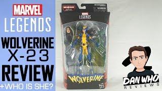 Marvel Legends Wolverine X-23  (Sauron BAF) Action Figure Toy Review