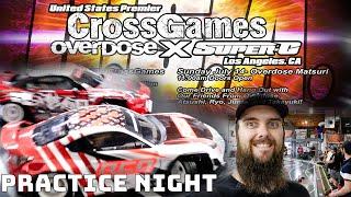 Overdose CrossGames 2024 Practice Night | at Super-G | RWD RC Drift