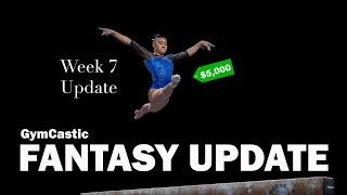 Fantasy Gymnastics Update - NCAA Week 7