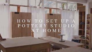 How to Set Up a Home Pottery Studio | SlowPottery