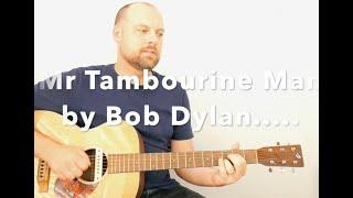 Mr Tambourine Man - Guitar Lesson - Bob Dylan - The Byrds - Chords | Strumming | Intro Riff