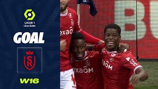 Goal Folarin BALOGUN (6' - SdR) STADE DE REIMS - STADE RENNAIS FC (3-1) 22/23