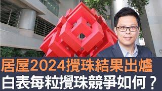 居屋2024攪珠結果出爐  白表每粒攪珠競爭如何？│招國偉