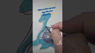 Lapras Pokémon Request!!! #fyp #pokemon #animefan #anime #pokemonfan #drawing #lapras