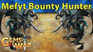 Gems of War: Stone Mefyt Bounty Hunter Team and Hellcrag Kingdom Event Conclusion