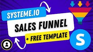 How to Create a Sales Page on systeme.io that CONVERTS (FREE template included)