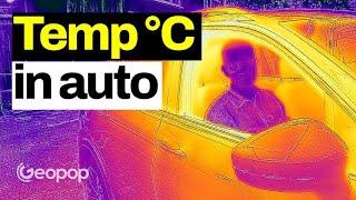 Auto chiusa sotto al sole: abbiamo misurato la temperatura massima raggiunta in 2 ore