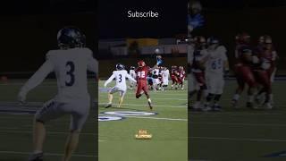 Big Time Interception By Dahmir Washington In Round 1 Of State Playoffs | Mallard Creek High School