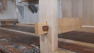 Lako i jednostavno do čvrstog spoja (  loose-wedge mortise & tenon joints)