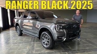 Ford Ranger Black 2025 - Motor 2.0, tração 4x2 e bem equipada