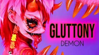 GLUTTONY Demon Doll │ Custom Monster High OOAK Doll Repaint