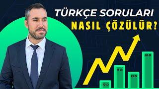 Türkçe soruları nasıl çözülür? / Deneme Üzerinden Canlı Canlı Anlattım