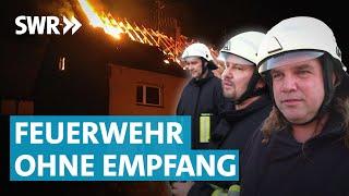 Gefährlich! Feuerwehr steckt im Funkloch