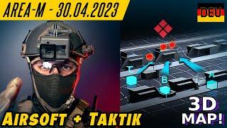 [SPECIAL] Airsoft Taktik Besprechung mit 3D Map! Area M Koblenz 30.04.2023 [FullHD/60p]