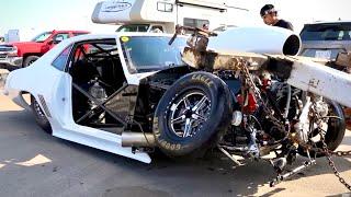 The Most INSANE WRECKS I've EVER FILMED!! | (Drag Racing Crashes)