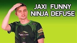 JAXI FUNNY NINJA DEFUSE 1v5 IN LAN FINAL