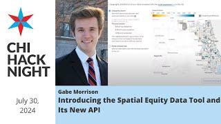 Introducing the Spatial Equity Data Tool and Its New API