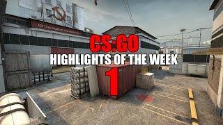 CS:GO - Best Highlights of the Week #1 (ScreaM, Swag, Shox & More)