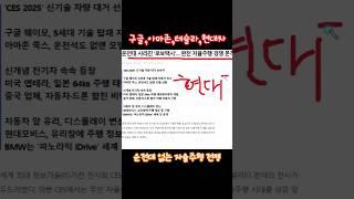 구글,아마존,테슬라,현대차 운전대 없는 자율주행 전쟁 넥스트칩 넥스트칩주가전망 #넥스트칩#넥스트칩주가전망#자율주행#에스오에스랩#퓨런티어#탄핵#이준석#이재명#위고비#LA산불#대한전선