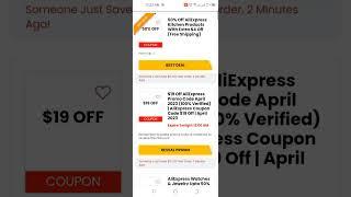 $19 Off AliExpress Coupon Code December 2024 - Aliexpress promo code December 2024 #aliexpress