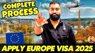  How You Can Apply Europe Visa Without Agent 2025 | Apply Schengen Visa from Dubai UAE